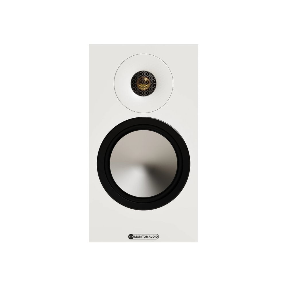 Monitor Audio Bronze 50 7G Two-Way Bookshelf Speakers Pair White