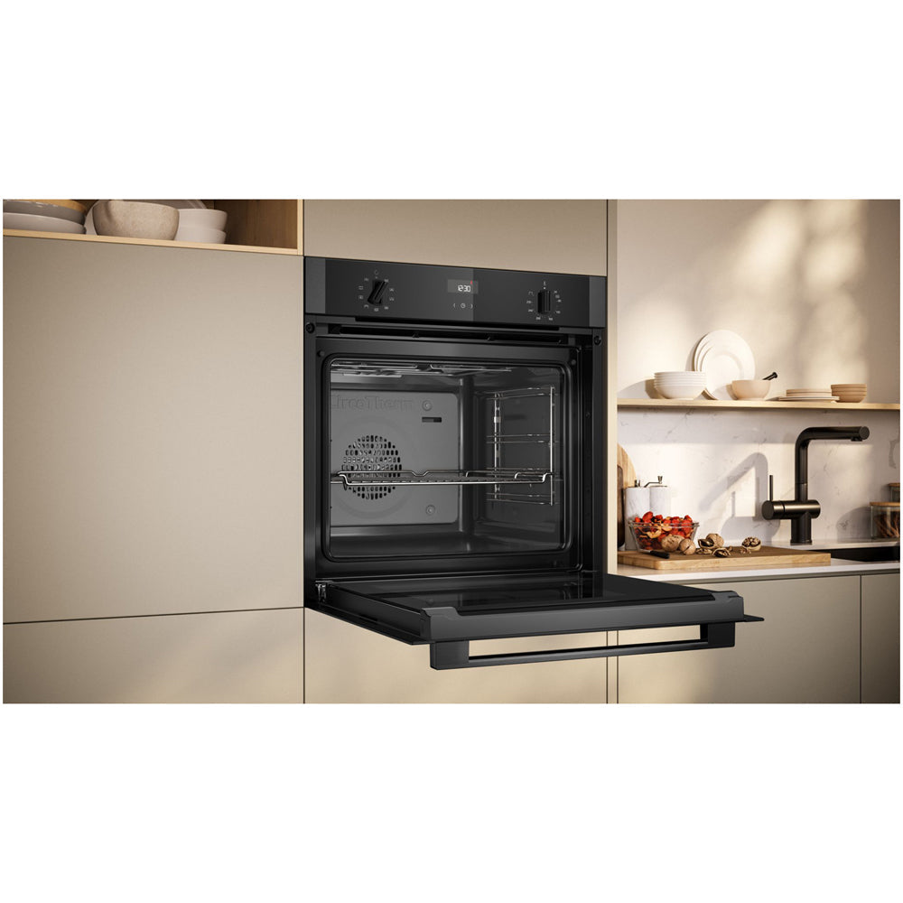 Neff B1ACE4AG3B N50 60cm Built in Electric Single Oven Graphite Grey