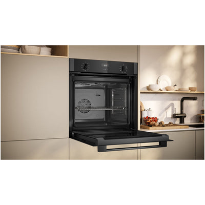 Neff B1ACE4AG3B N50 60cm Built in Electric Single Oven Graphite Grey