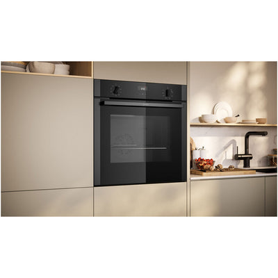 Neff B1ACE4AG3B N50 60cm Built in Electric Single Oven Graphite Grey