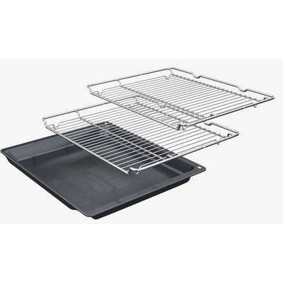 Neff B54CR31G0B N70 Slide and Hide Built-In Electric Single Oven Graphite Grey