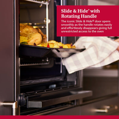 Neff B54CR31G0B N70 Slide and Hide Built-In Electric Single Oven Graphite Grey