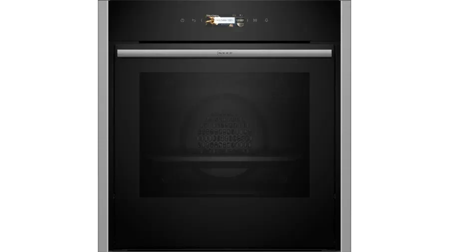 Neff B54CR31N0B N70 Slide and Hide Built-In Electric Single Oven Stainless Steel
