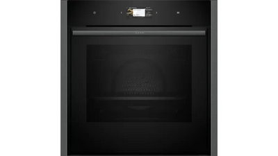Neff B64CS71G0B N90 Slide and Hide Built-In Electric Single Oven Graphite
