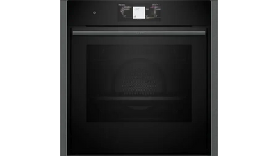 Neff B64CT73G0B N90 Slide and Hide Built-In Electric Single Oven Graphite