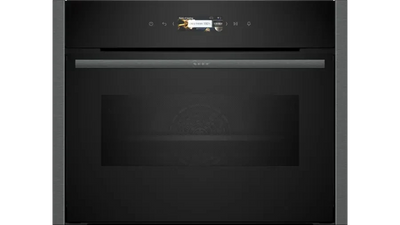 Neff C24MR21G0B N70 Built-In Compact Oven with Microwave Function Graphite