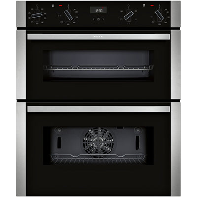 Neff J1ACE2HN0B N50 Built Under Electric Double Oven Stainless Steel