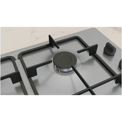 Neff T26BKP6N0 N30 60cm Stainless Steel Gas Hob
