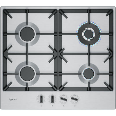Neff T26CIH8N0 N70 Flame Select 60cm Stainless Steel Gas Hob