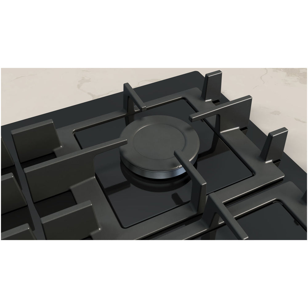 Neff T26NKP4S0 N50 60cm Tempered Black Glass Gas Hob
