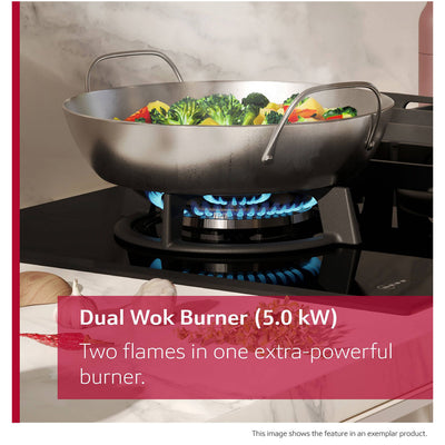 Neff T27CIS8N0 N70 Falme Slelect 75cm Stainless Steel Gas Hob