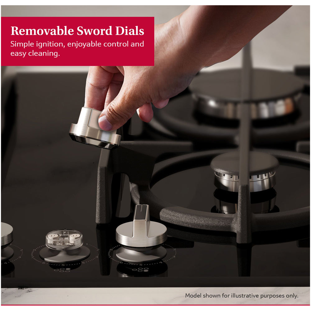 Neff T29RHS4S0 N90 Flame Select 90cm Gas on Glass Hob