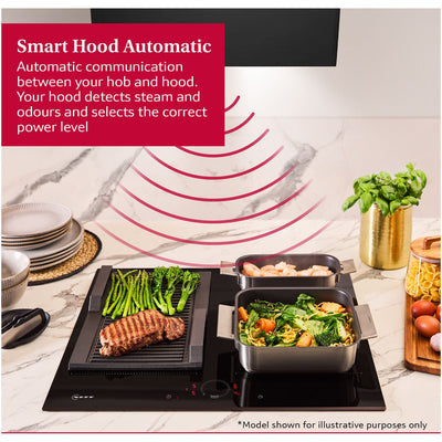Neff T66FHE4L0 N70 60cm Flex Induction Hob with Twist Touch Control
