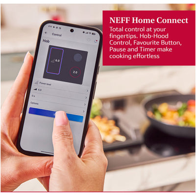 Neff T66FHE4L0 N70 60cm Flex Induction Hob with Twist Touch Control