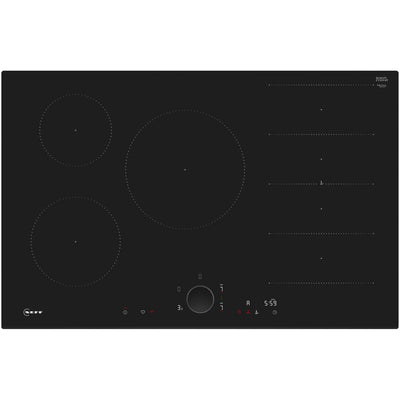 Neff T68FUV4L0 N80 80cm Flex Induction Hob with Twist Pad Control