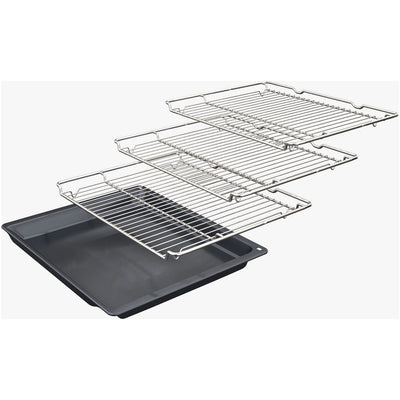 Neff U1ACE2AG3B N50 60cm Built In Electric Double Oven Graphite Grey