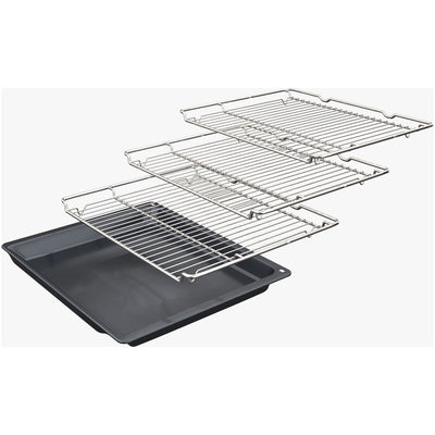 Neff U2ACH7AG7B N50 Built in Self Cleaning Electric Double Oven Graphite