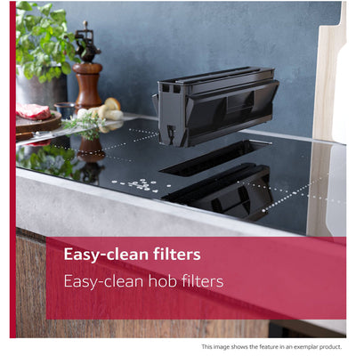Neff V58NHQ4L0 N70 80cm Induction Hob with Integrated Ventilation System