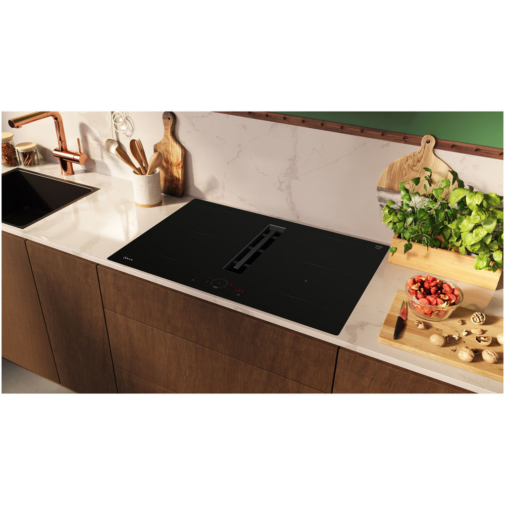Neff V58NHQ4L0 N70 80cm Induction Hob with Integrated Ventilation System