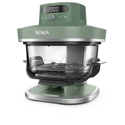 Ninja AS090UKGN CRISPi PRO 5-in-1 XL Glass Air Fryer Green