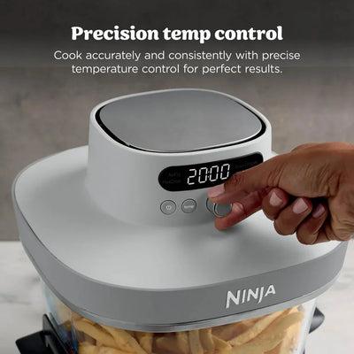 Ninja AS090UKWH CRISPi PRO 5-in-1 XL Glass Air Fryer White