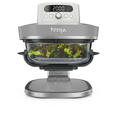 Ninja AS090UKWH CRISPi PRO 5-in-1 XL Glass Air Fryer White