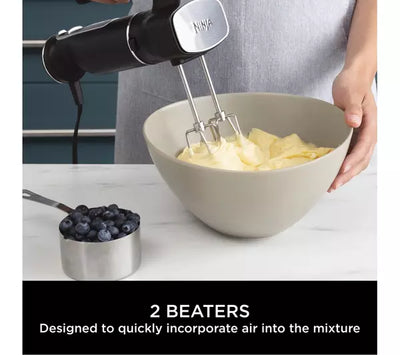 Ninja CI090UK Foodi 2-in-1 Hand Blender & Mixer Black