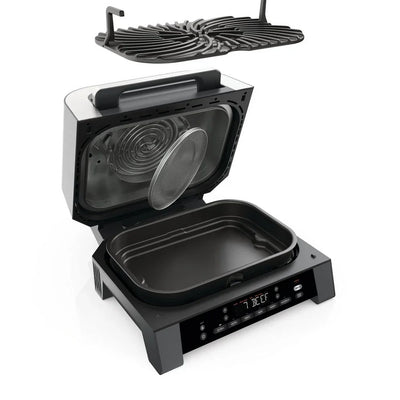 Ninja DG551UK 6-in-1 MAX Air Fryer & Grill Black & Stainless Steel