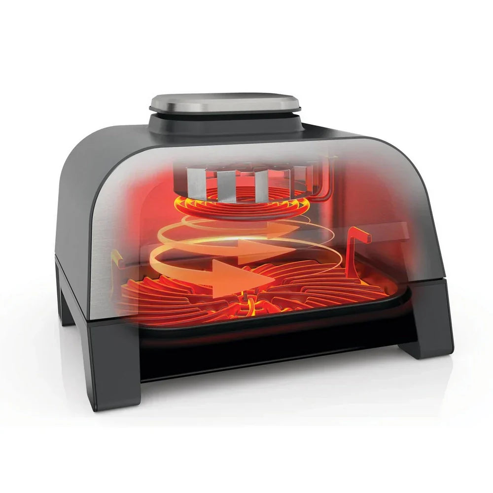 Ninja DG551UK 6-in-1 MAX Air Fryer & Grill Black & Stainless Steel