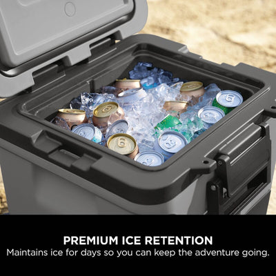 Ninja FB230UKGY FrostVault 30QT 28L Wheeled Cooler with Dry Zone Slate Grey
