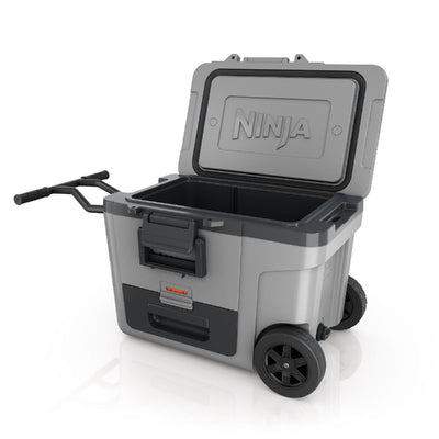 Ninja FB245UKGY FrostVault 45QT 42L Wheeled Cooler with Dry Zone Slate Grey