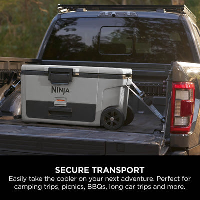 Ninja FB265EUUKGY FrostVault 65QT 61L Wheeled Cooler with Dry Zone Slate Grey