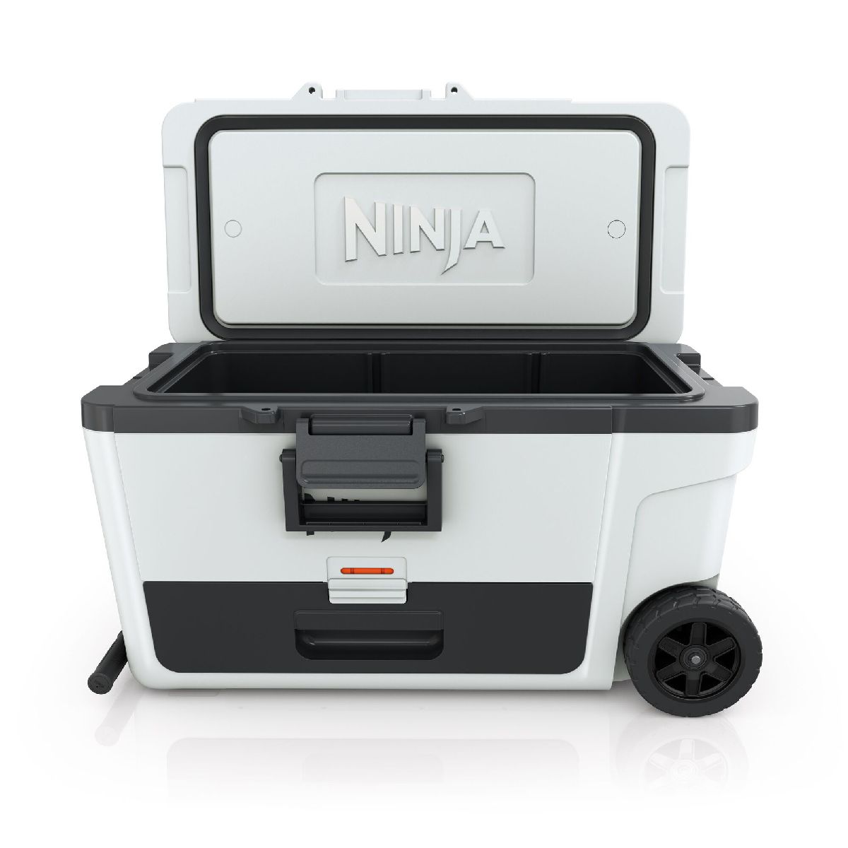 Ninja FB265EUUKWH FrostVault 65QT 61L Wheeled Cooler with Dry Zone Cloud White