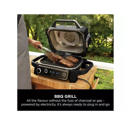 Ninja OG701UK Woodfire Electric BBQ Grill and Smoker