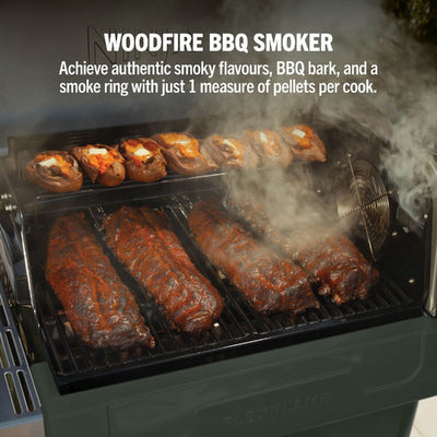 Ninja PG301UKGN FlexFlame Gas BBQ & Outdoor Cooking System Green