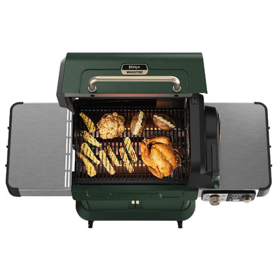 Ninja PG301UKGN FlexFlame Gas BBQ & Outdoor Cooking System Green