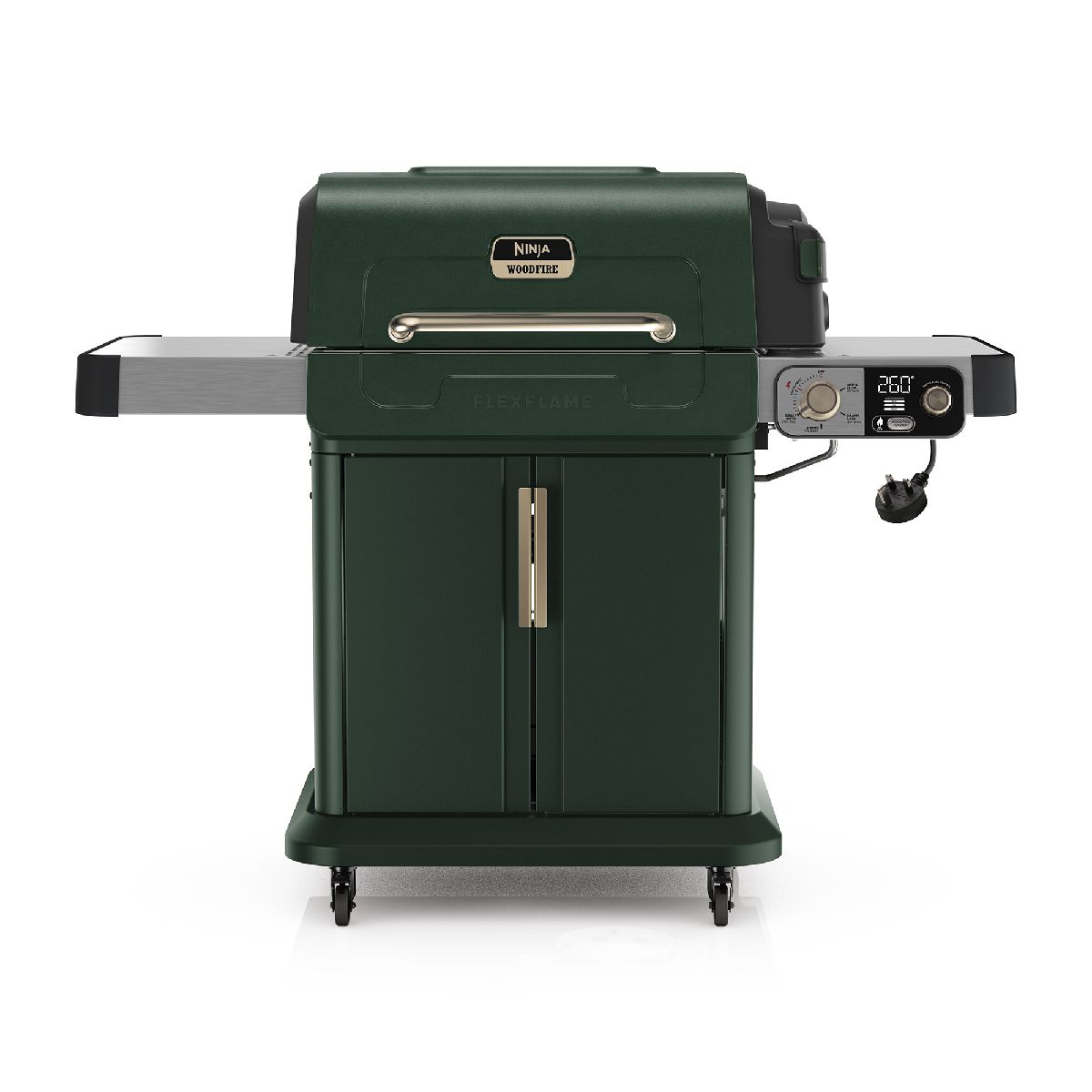 Ninja PG301UKGN FlexFlame Gas BBQ & Outdoor Cooking System Green