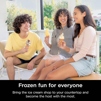 Ninja Swirl by CREAMi 13 in 1 Soft Serve and Ice Cream Maker NC701UK - Platinum Silver