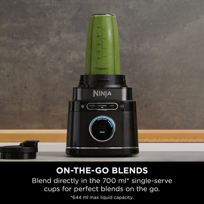 Ninja TB301UK Detect Power Blender Pro and Single Serve Black