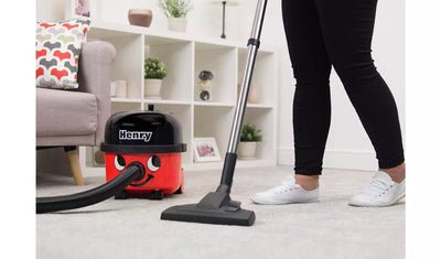 Numatic 902395 Henry HVR160-11 Bagged Cylinder Vacuum Cleaner Red