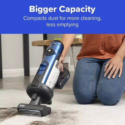 Numatic Henry Quick Pet Cordless Stick Vacuum Cleaner Blue 916634 - Clearance
