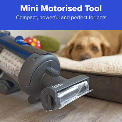 Numatic Henry Quick Pet Cordless Stick Vacuum Cleaner Blue 916634 - Clearance