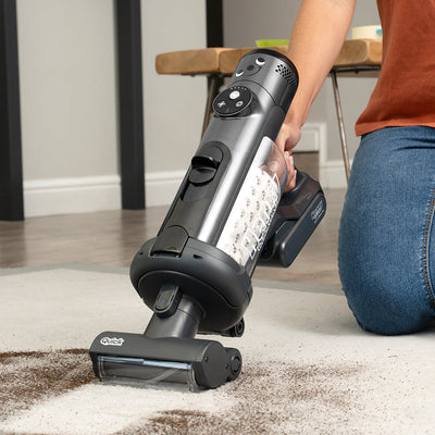 Numatic Henry Quick Pro Cordless Vacuum Cleaner with up to 60 Minutes Run Time Grey - 919149