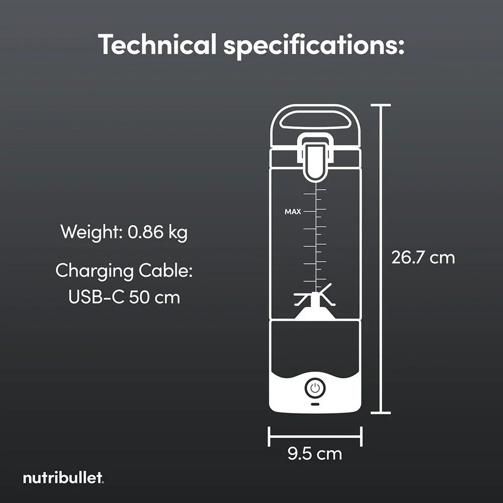 Nutribullet McLaren F1 Team Edition Portable Blender 2777 – Grey