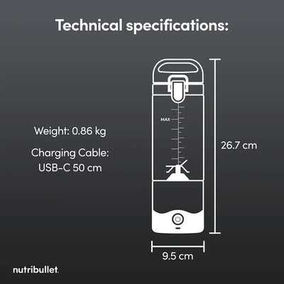 Nutribullet McLaren F1 Team Edition Portable Blender 2778 – Papaya