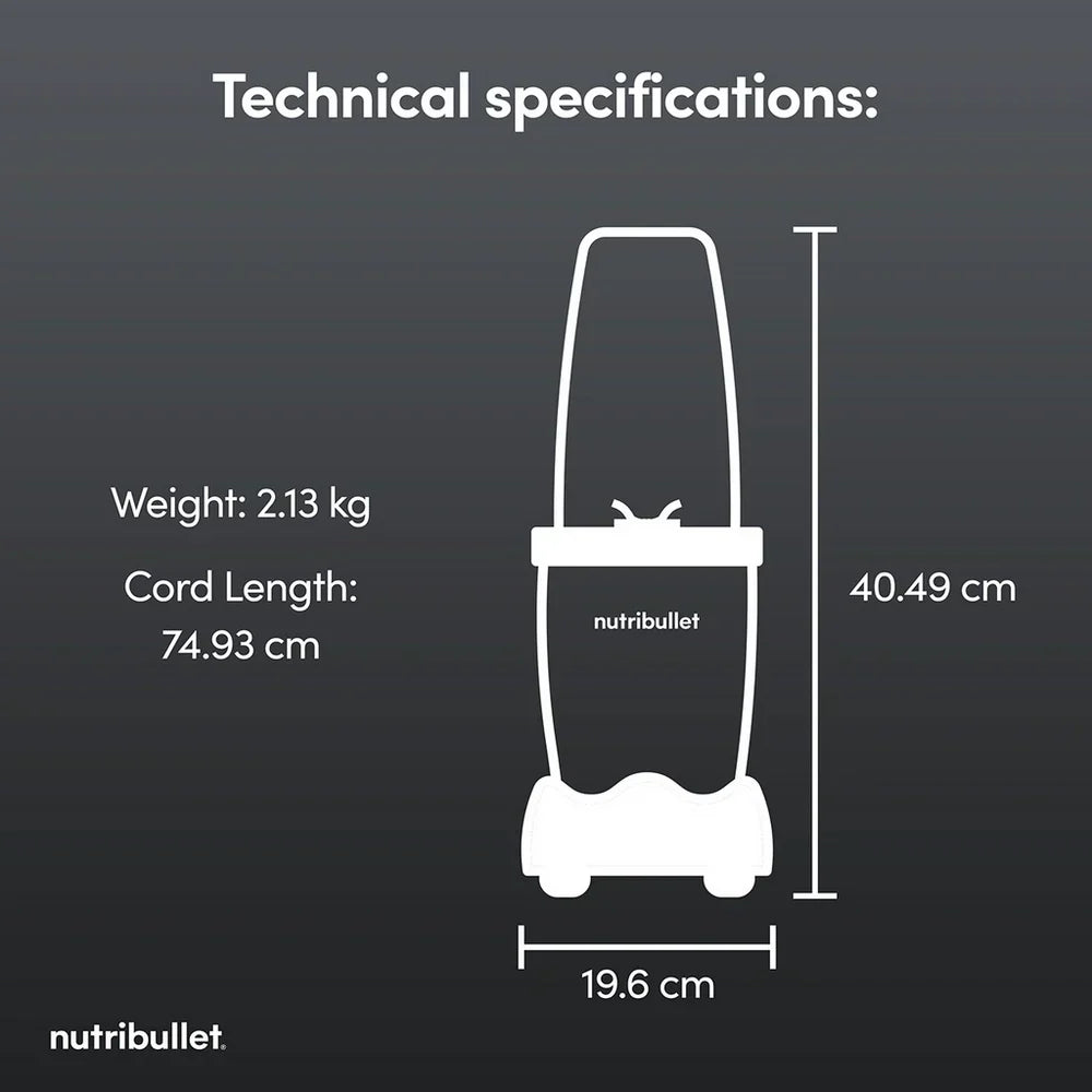 Nutribullet McLaren F1 Team Edition Portable Blender 2778 – Papaya