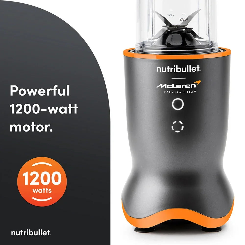 Nutribullet Ultra 1200 McLaren F1 Team Edition Portable Blender 2776 - Grey