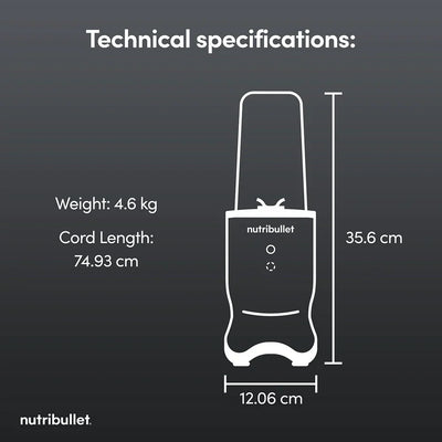 Nutribullet Ultra 1200 McLaren F1 Team Edition Portable Blender 2776 - Grey