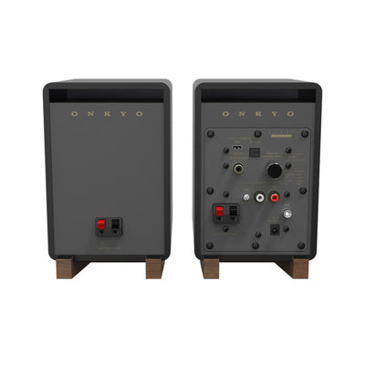 Onkyo Creator Series GX-10DB Active Bookshelf Speakers Pair - Black
