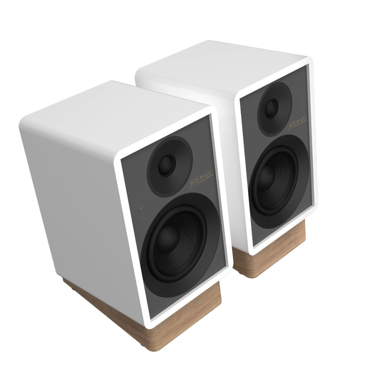 Onkyo Creator Series GX-30ARC Active Bookshelf Speakers Pair - White